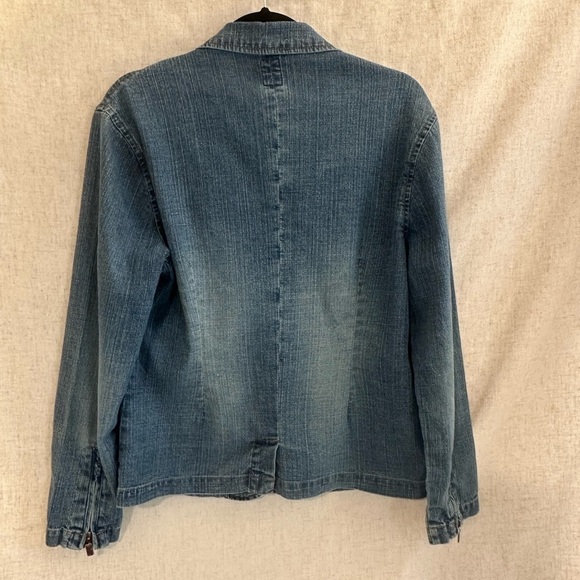 STAR Denim Pure Indigo Jacket Size Large - Picture 2 of 12